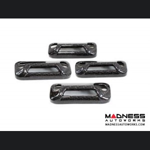 Alfa Romeo 4C Interior Door Handle Trim Set - Carbon Fiber